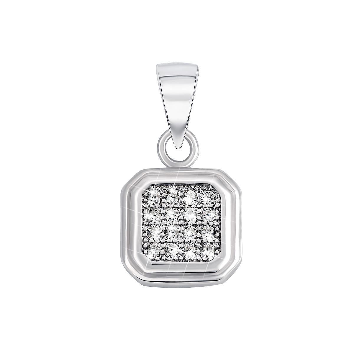 

Серебряная подвеска с фианитами FC169P