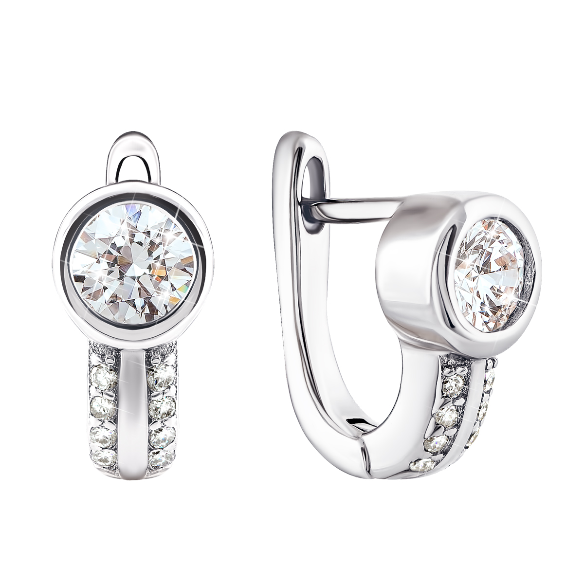 

Серебряные серьги с фианитами PSS1061ER