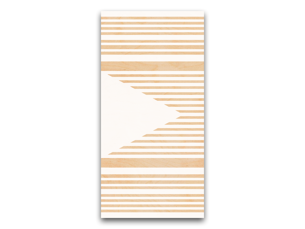 

Декоративне панно - WOOD CARPET 22 Uconcept 3 Фанера, акріл 152 см 76 см