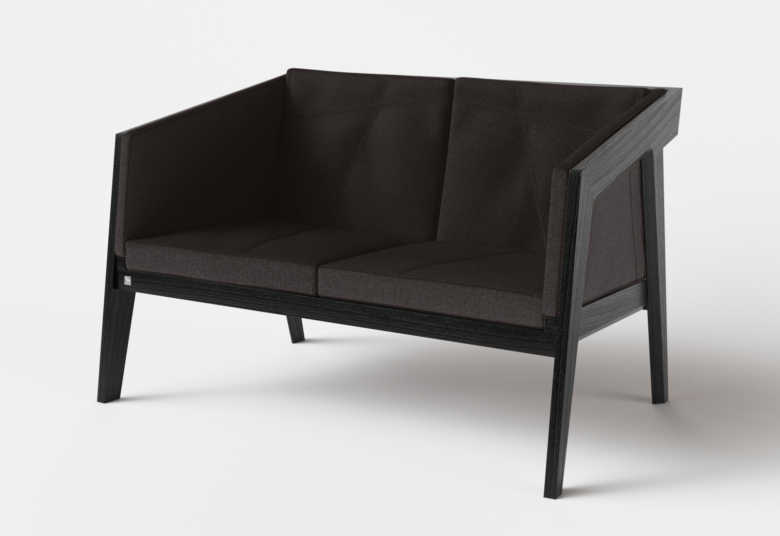 

Диван Air 2 Sofa S KINT Черный ETNA 36 75x75x120 см