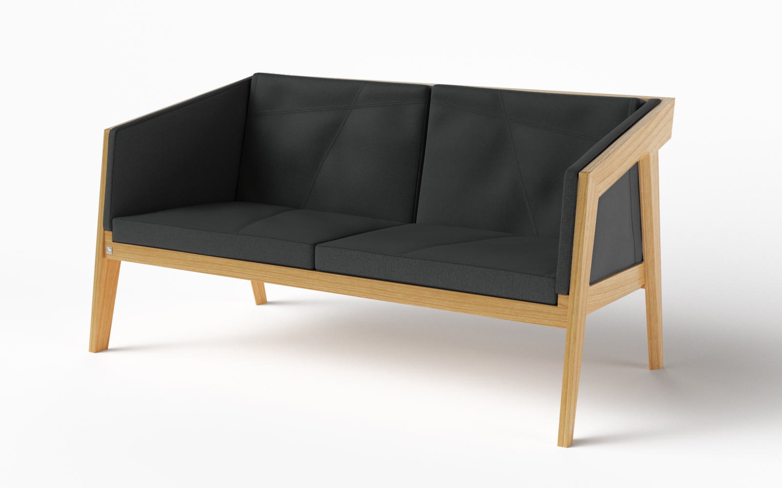 

Диван Air 2 Sofa M KINT Черный ETNA 36 75x75x150 см