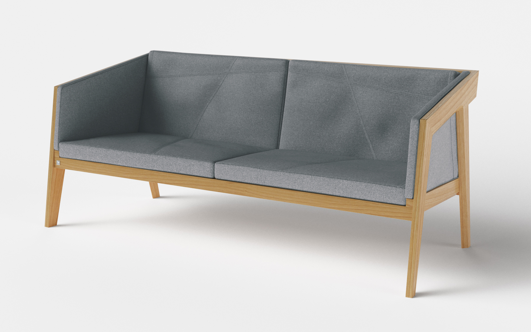 

Диван Air 2 Sofa L KINT Серый ETNA 34 75x75x180 см ( 87507)