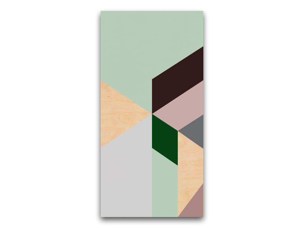 

Декоративне панно - WOOD CARPET 16 Uconcept 1 Фанера, акріл 152 см 76 см
