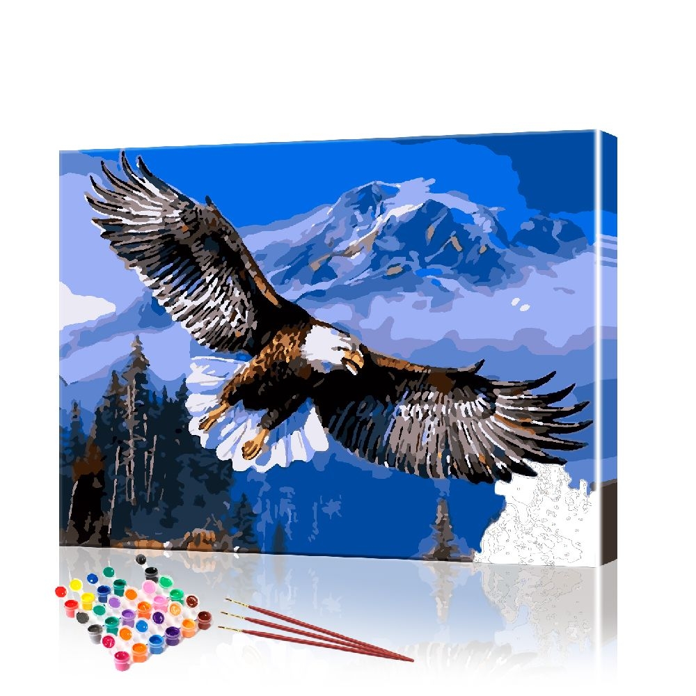 

Картина по номерам ArtSale "Горный орёл" PBN0651 размер 40х50 см