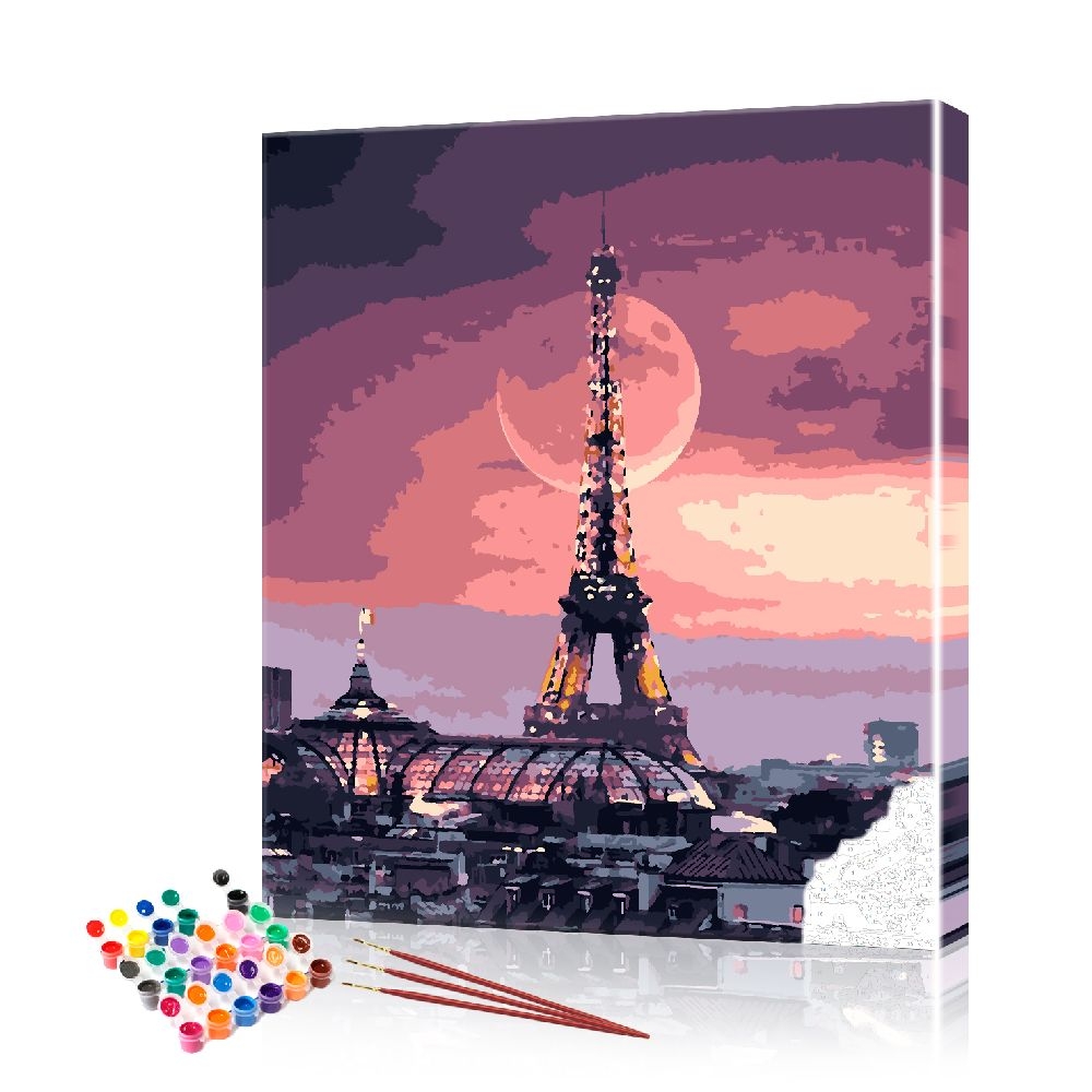 

Картина по номерам ArtSale "Лунная ночь" PBN0975 размер 40х50 см