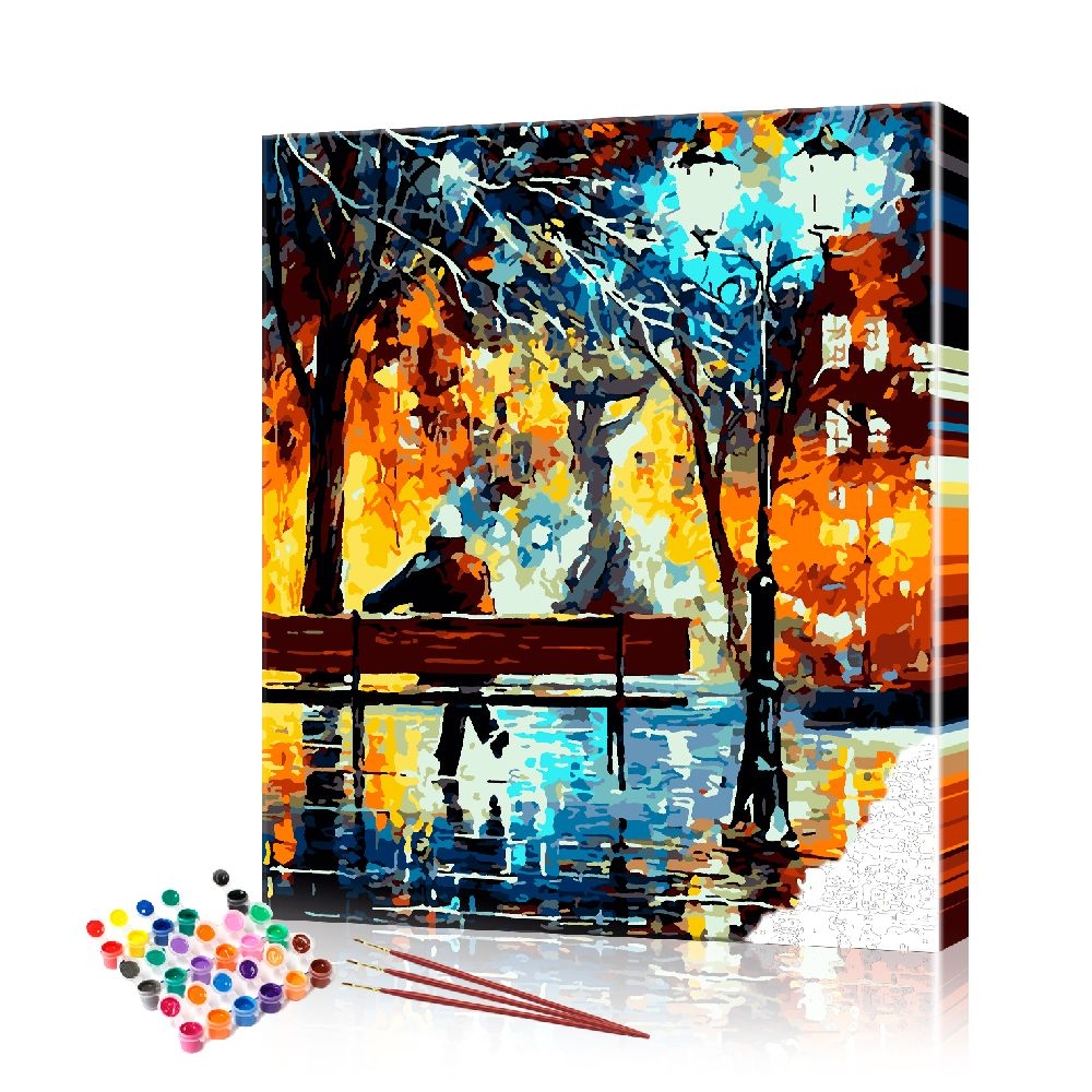 

Картина по номерам ArtSale "Осенний парк" PBN0489 размер 40х50 см