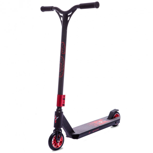 

Трюковый самокат Stunt Scooter 090 колеса 110 мм метал красный