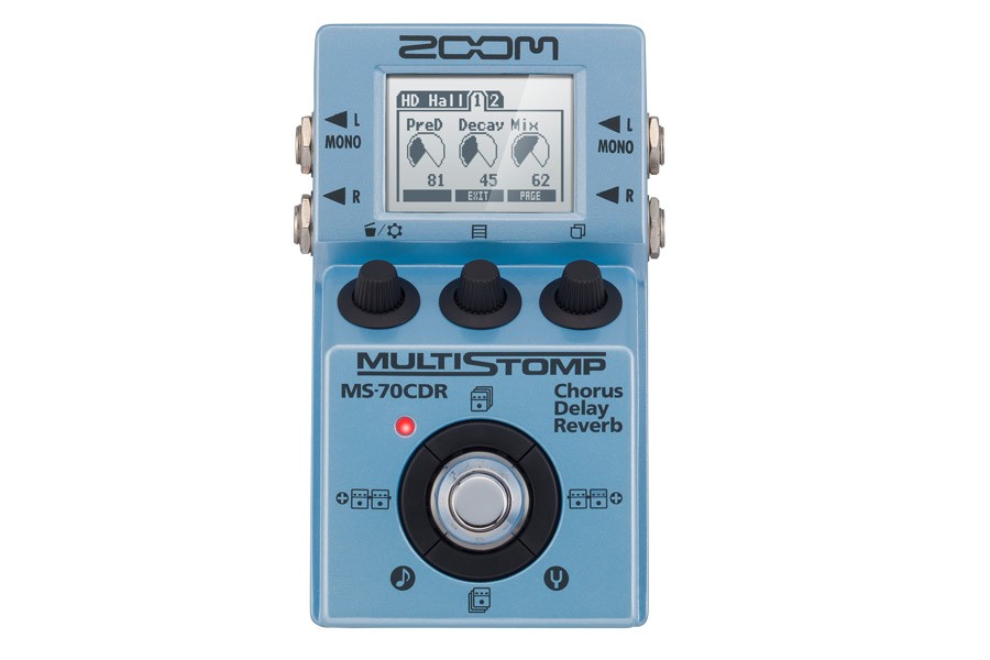 

Напольный процессор эффектов Zoom MS-70CDR V2.0