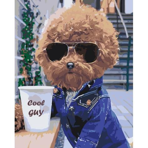 

Набір для розпису за номерами Идейка Тварини Птахи Cool guy 40х50 см (КНО4072-mt)