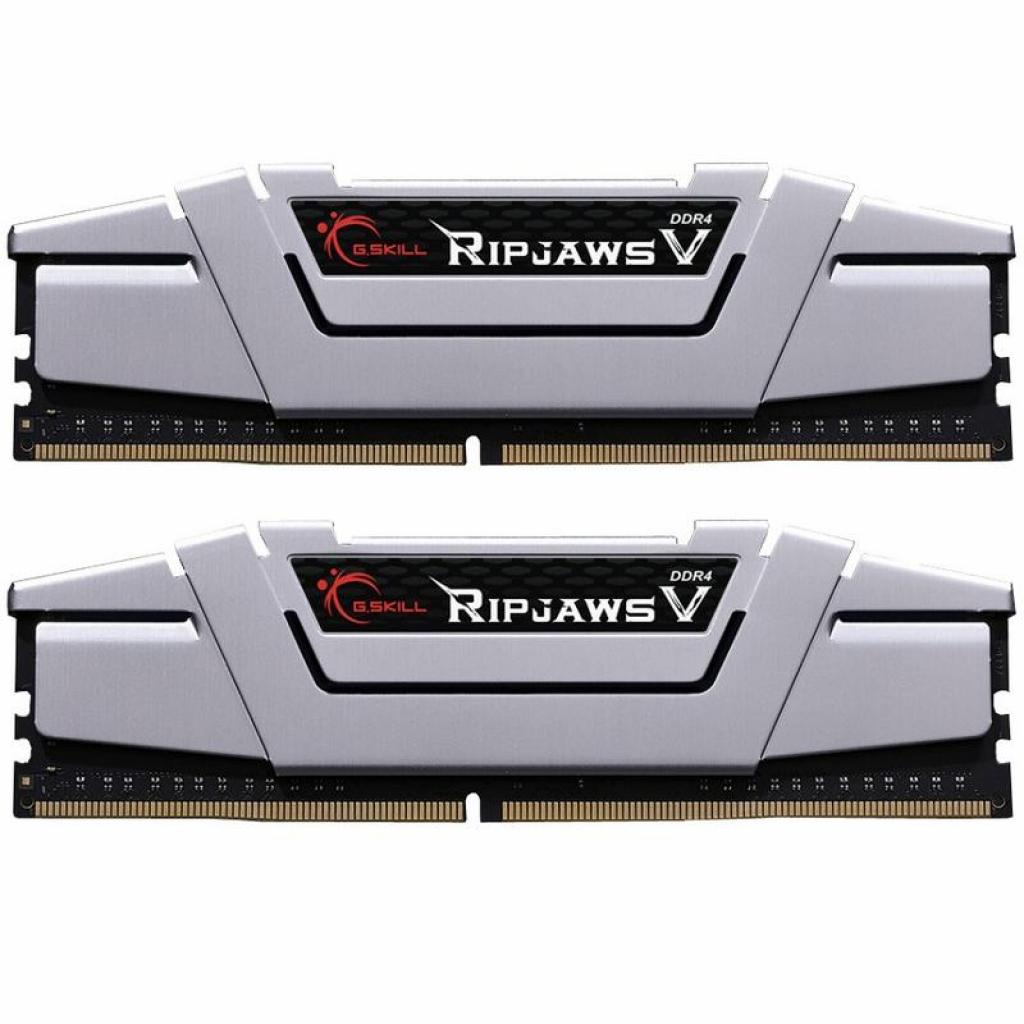 

Модуль пам'яті для комп'ютера DDR4 16GB (2x8GB) 3000 MHz RipjawsV Silver G.Skill (F4-3000C15D-16GVS)