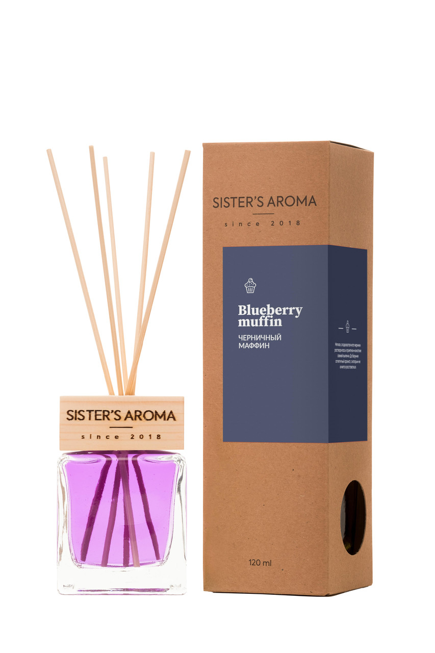 

Аромадиффузор Sister’s Aroma Черничный маффин 120 мл