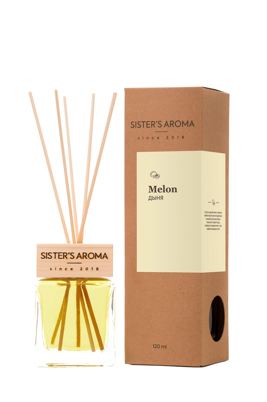

Аромадиффузор Sister's Aroma Дыня 120 мл