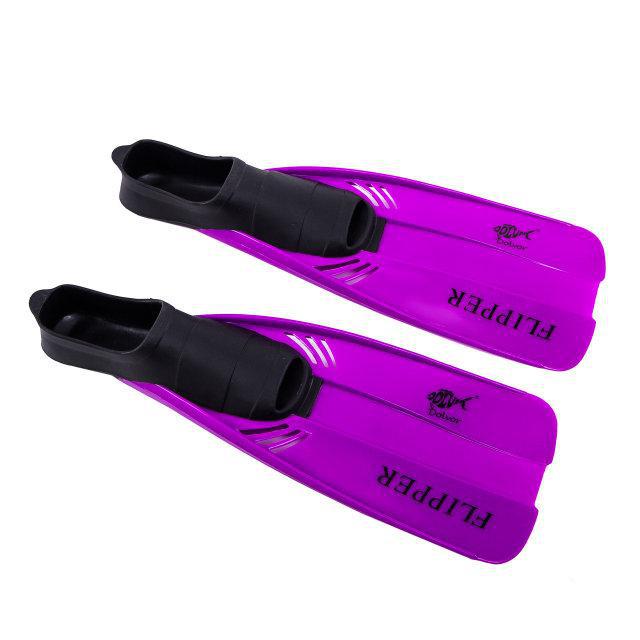 

Ласты для плавания Dolvor Flipper р34-35 фиолетовые