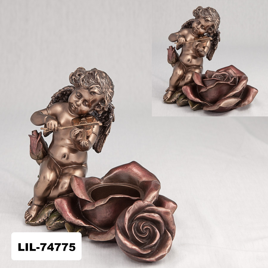 

Подсвечник Ангелочек Veronese Италия (15 см) 74775 A4