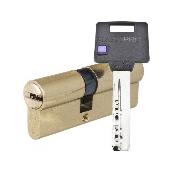 

Цилиндр Mul-T-Lock Classic PRO ключ/ключ латунь 110 мм 50х60