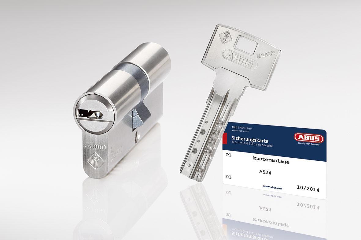 

Цилиндр Abus Bravus 4000 Сompact 95 мм (45х50) ключ-ключ 5Key