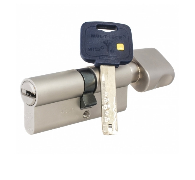 

Цилиндр Mul-T-Lock MT5+ ключ/поворотник 76 мм 45х31Т