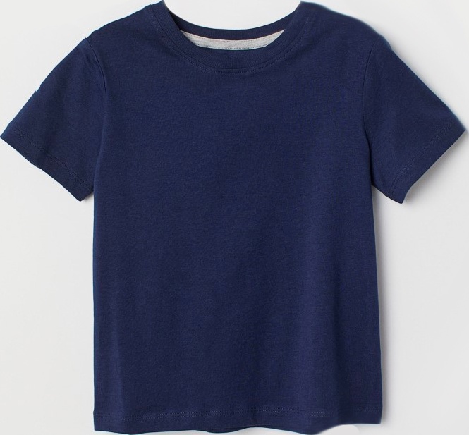 

Футболка H&M 05442900 134-140 см Темно-синяя
