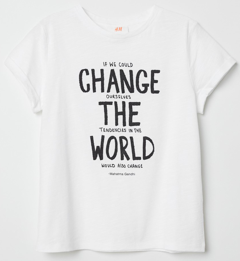 

Футболка H&M 06197848 158-164 см Белая