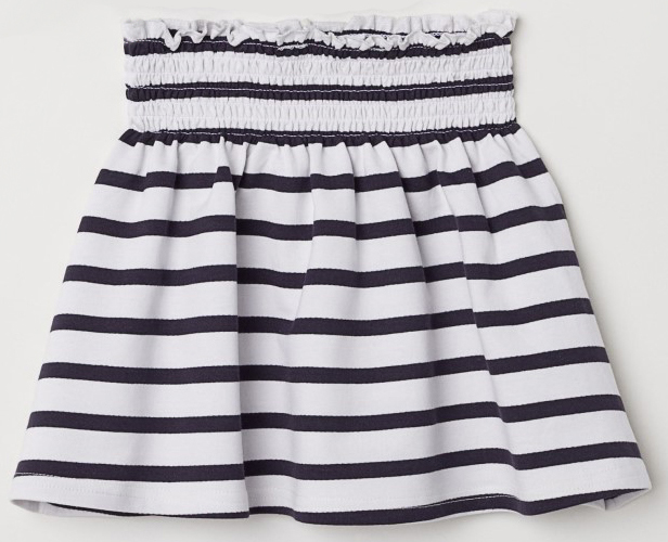 

Юбка H&M 05651887 134-140 см Бело-синяя