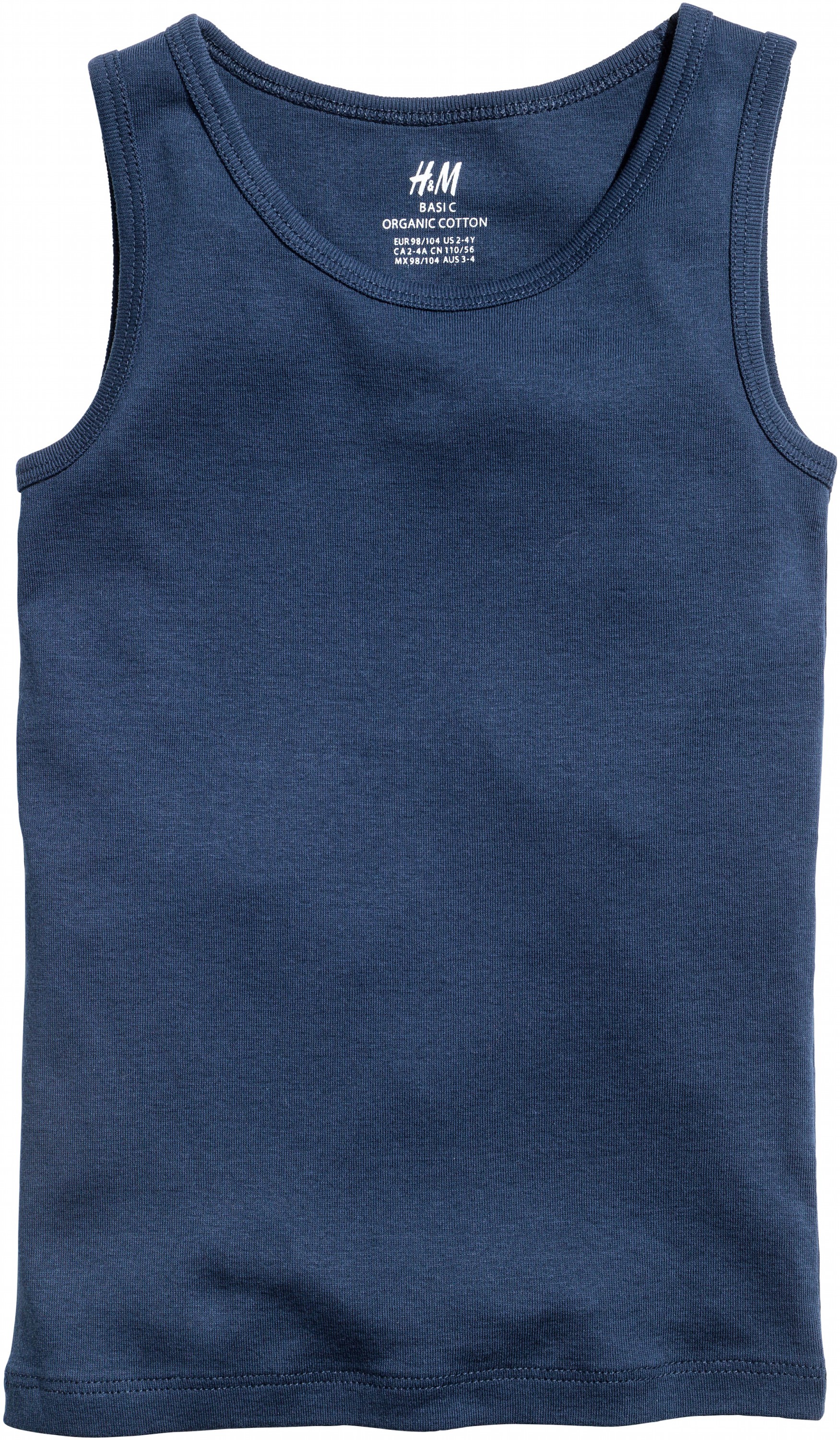 

Майка H&M 02007618 92 см Темно-синяя