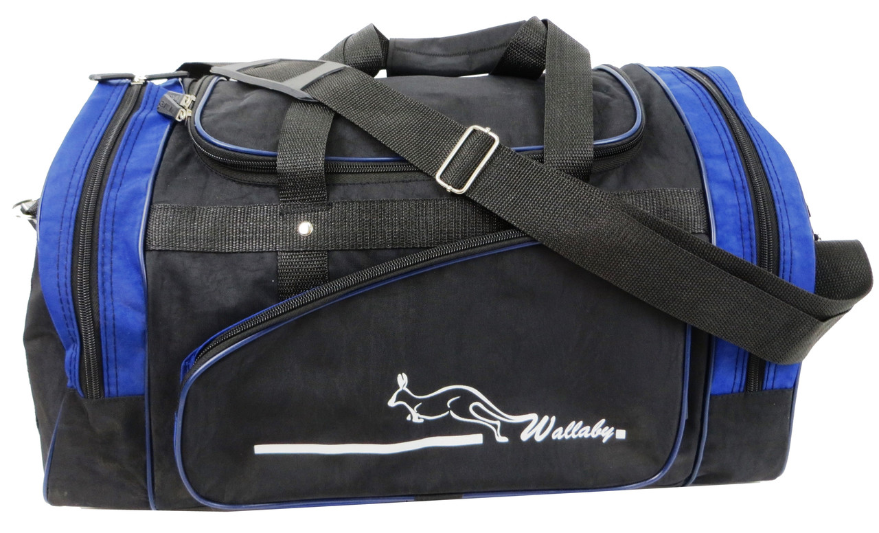 

Спортивная сумка Wallaby черный с синим, 25 л Wllby271-4