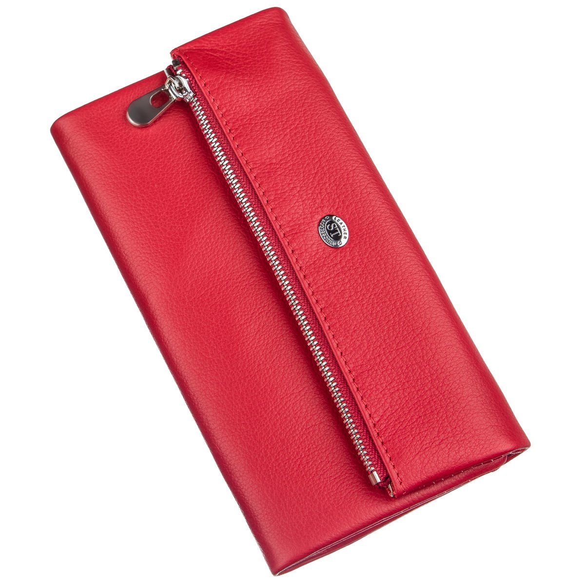 

Женский кожаный кошелек ST Leather Красный STLthr20091