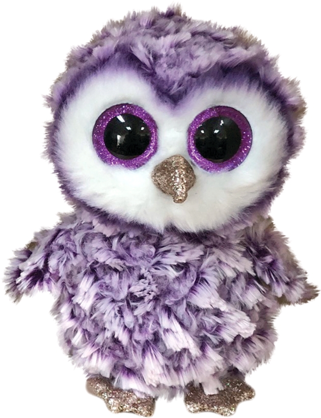 

Мягкая игрушка TY Beanie Boo's "Moonlight" 36461 Фиолетовая сова 25 см (008421364619)
