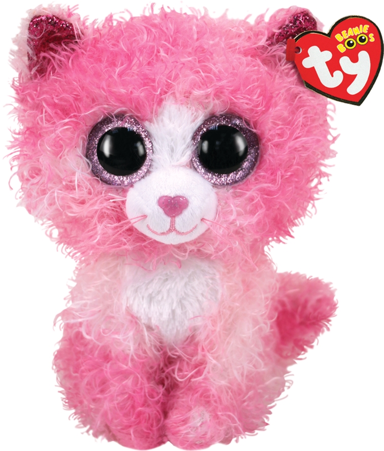 

Мягкая игрушка TY Beanie Boo's "Reagan" 36479 Розовый котенок 25 см (008421364794)