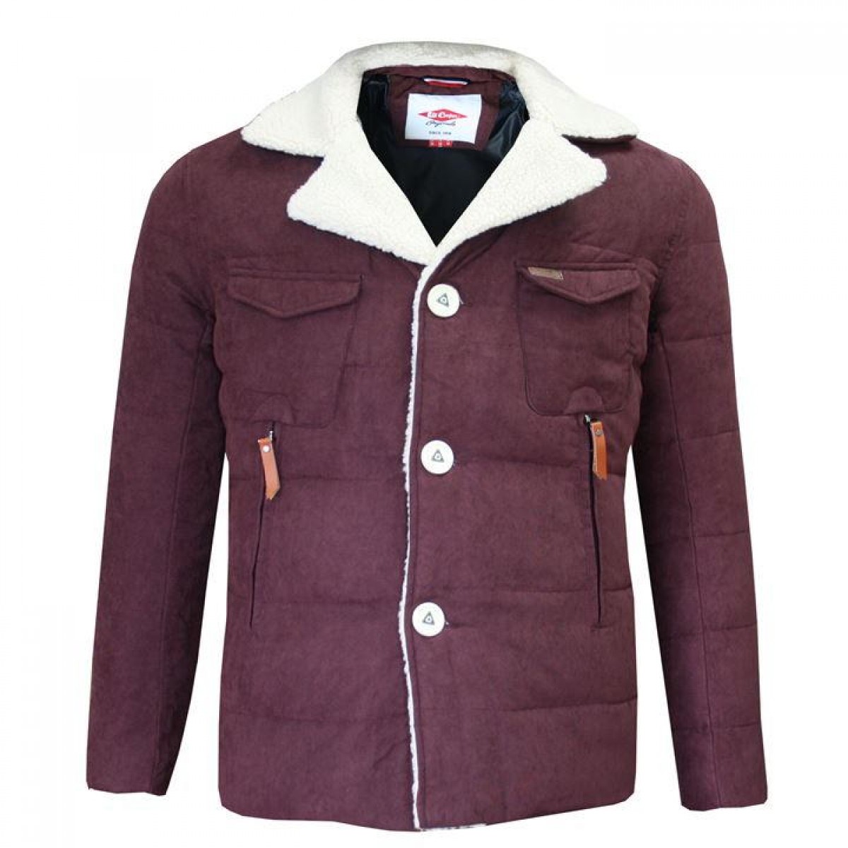 lee cooper sherpa jacket