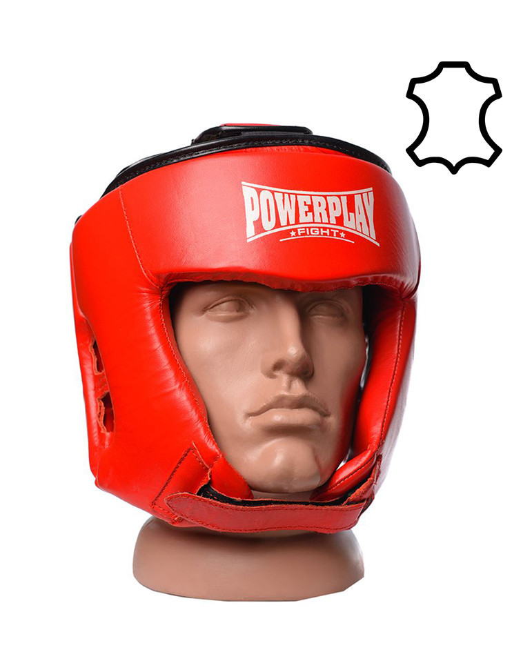 

Боксерський шолом турнірний PowerPlay 3049 Червоний XL (AP-035)