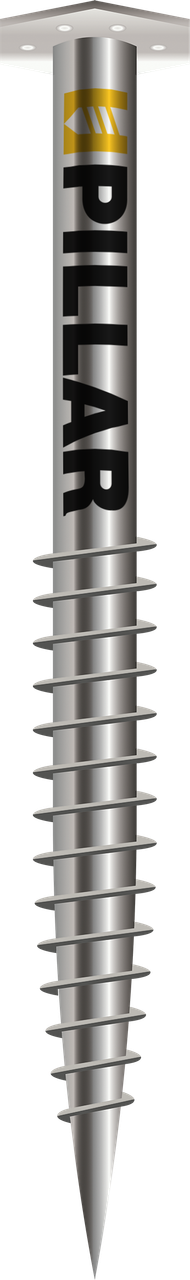 

Геошуруп PILLAR FH 76x3.0x2000мм t 1050мм