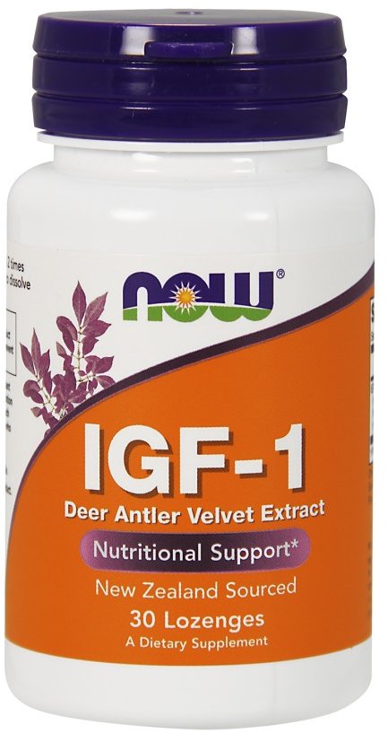 

Витамины NOW Foods IGF-1 30 Loz Бархатный экстракт оленьих рогов