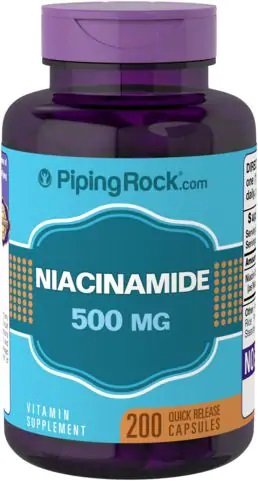 

Витамины Piping Rock Niacinamide B-3 500 mg 200 Caps Ниацинамид