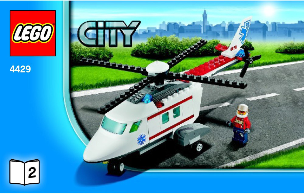

LEGO CITY 4429 Helicopter Rescue Вертолет-спасатель