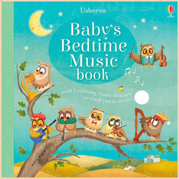 

Usborne Baby's Bedtime Music Book. Sam Taplin. ISBN:9781474921206