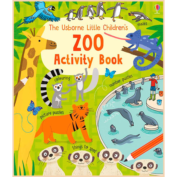 

Usborne Little Children's Zoo Activity Book. Rebecca Gilpin. ISBN:9781474953610