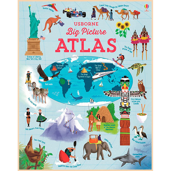 

Usborne Big Picture Atlas. Emily Bone. ISBN:9781409598701