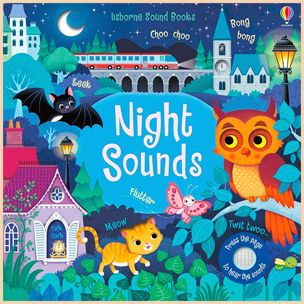 

Usborne Night Sounds. Sam Taplin. ISBN:9781474933414