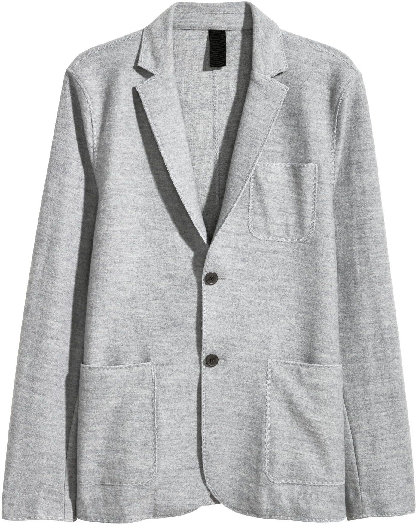 

Пиджак H&M 1212-5133806 44 Серый