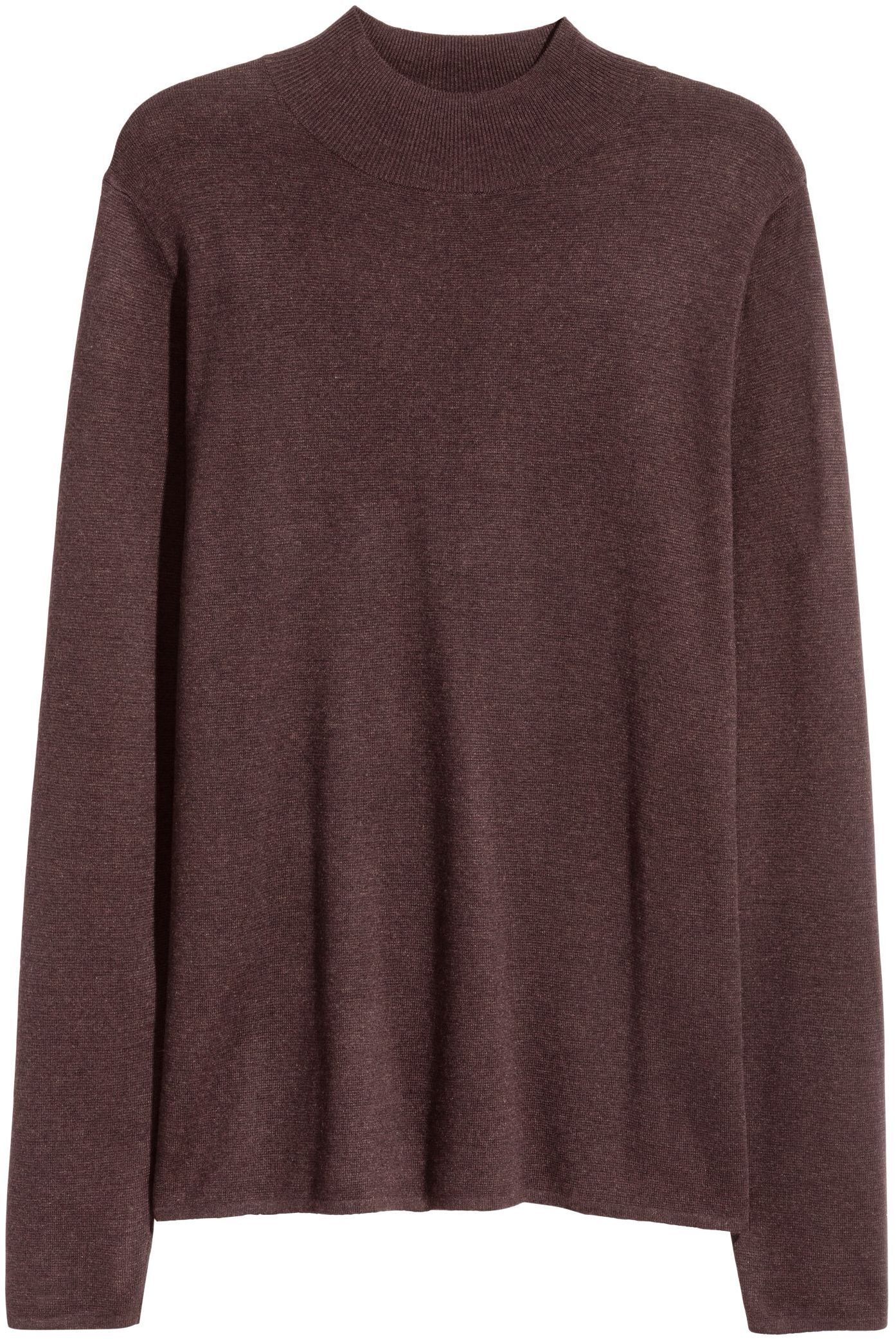 

Джемпер H&M 912-5420496 M Темно-коричневый