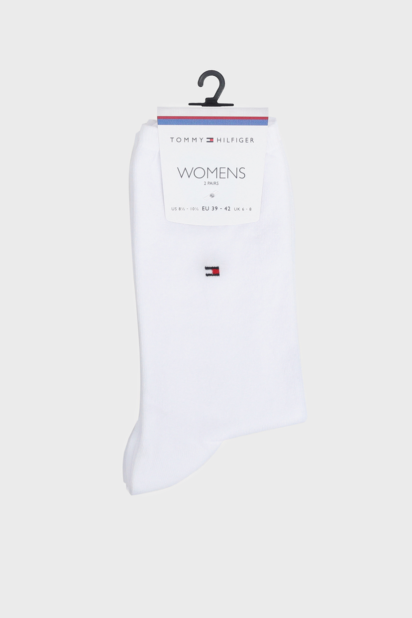 

Женские белые хлопковые носки (2 пары) Tommy Hilfiger 35/38 371221