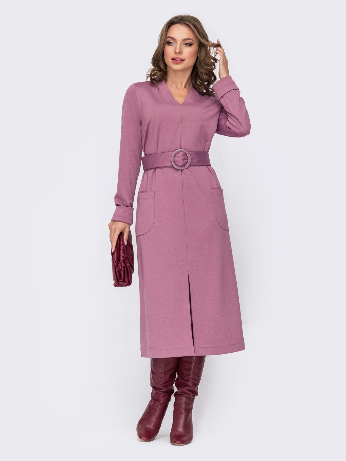 

Платье Dressa 52341 46 Розовое