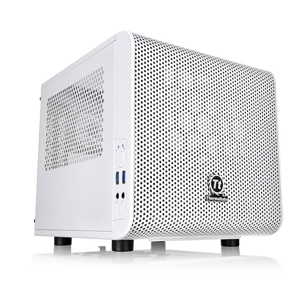 

Корпус ThermalTake Core V1 Snow Edition (CA-1B8-00S6WN-01) (F00139777)