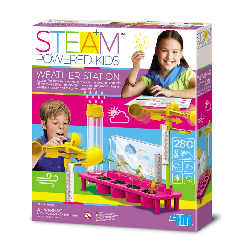 

Обучающие игрушки STEM 4M Метеостанция (00-04904)