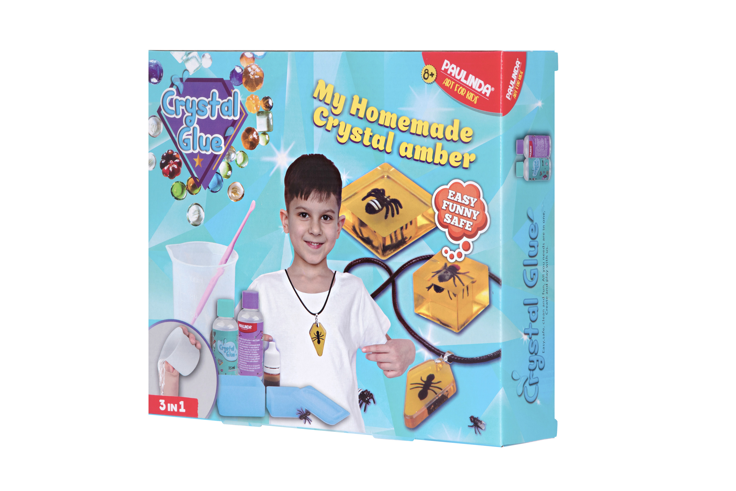 

Набор для творчества PAULINDA Crystal glue DIY "Кулоны 3 в 1"