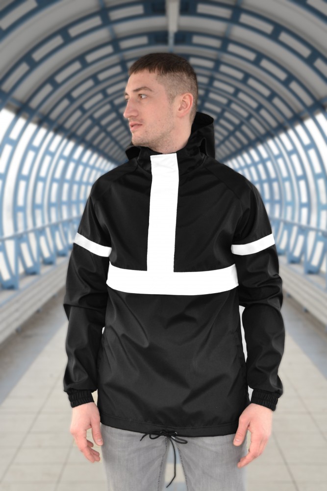

Мужская ветровка Anorak S Черный S-8911