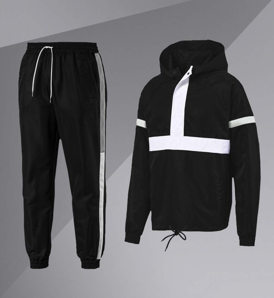 

Мужской демисезонный комплект Anorak S Черный S-8991