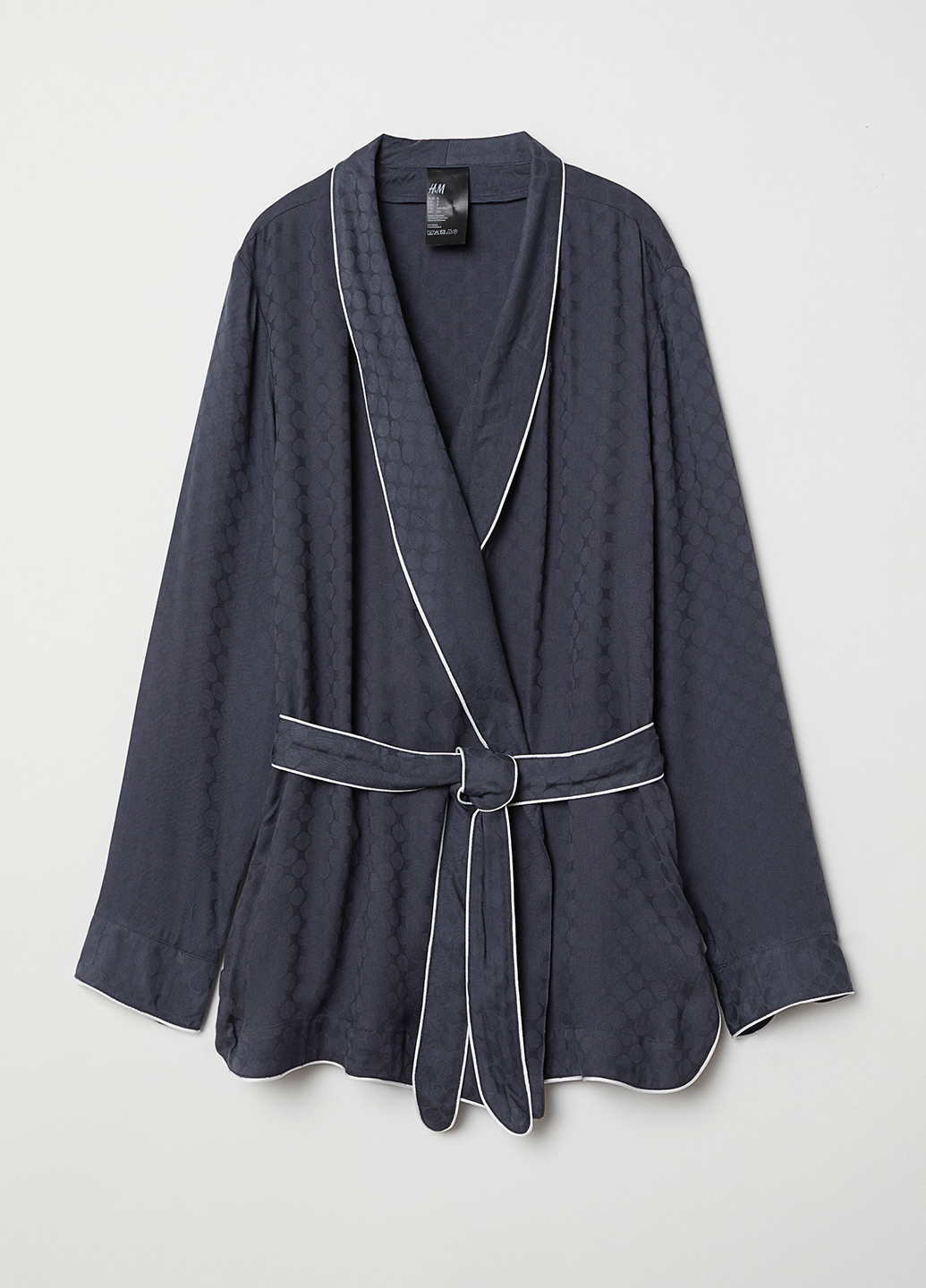 

Халат H&M 0705530 XL Темно-синий