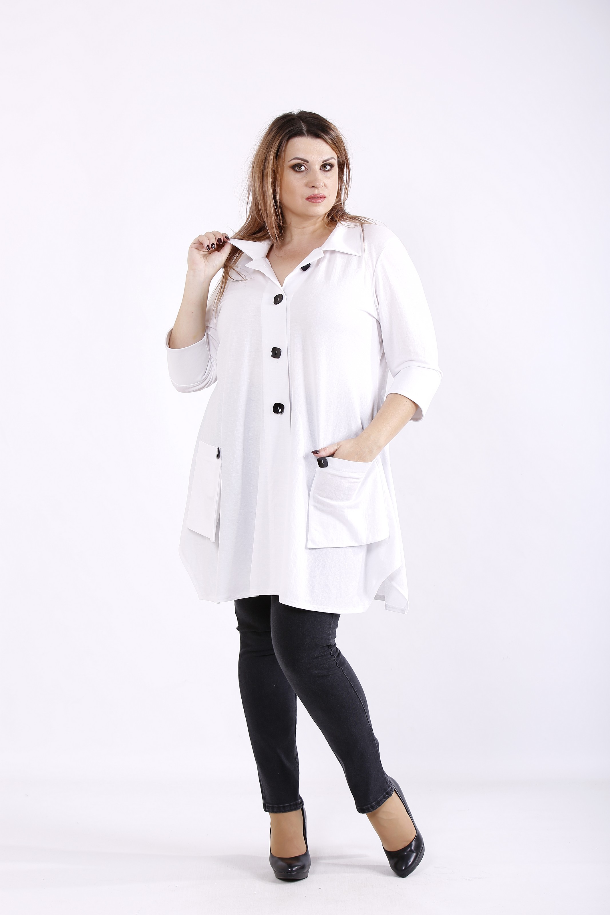 

Туника GARRY-STAR 01260-3  Белый, Туника GARRY-STAR 01260-3 64 Белый